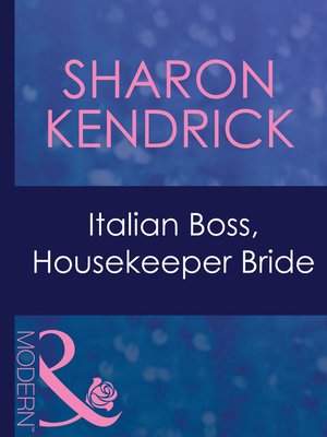 cover image of Italian Boss, Housekeeper Bride